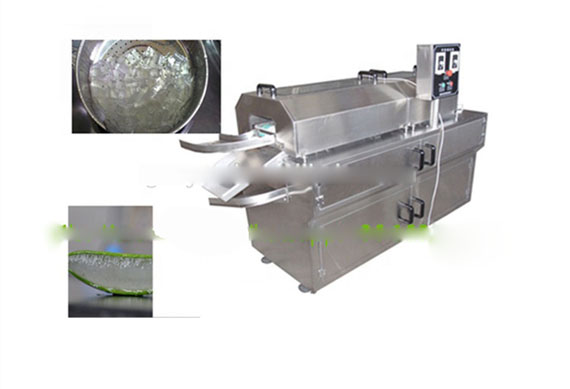 China manufacturer for aloe vera powder processing machine