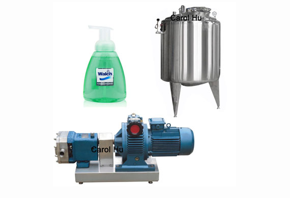 small scale disposable liquid gel machine