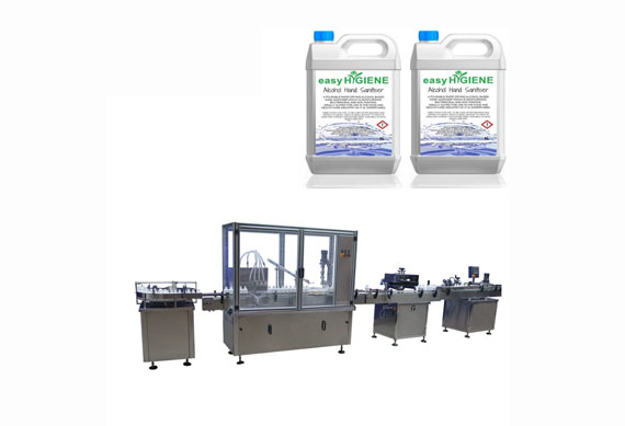 Alcohol Hand Clean Gel Sanitizer Production Line