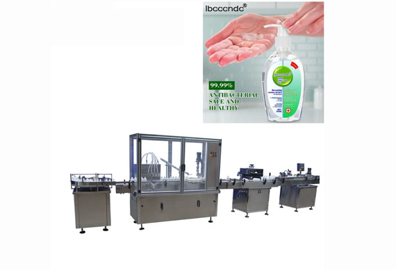 Alcohol Hand Clean Gel Sanitizer Production Line