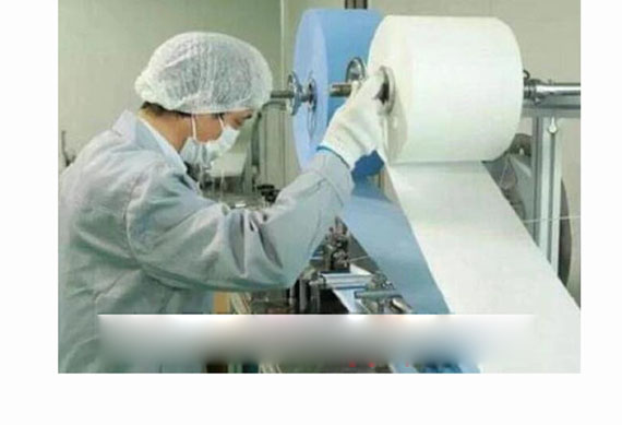 1200mm PP Melt Blown Nonwoven Fabric Making Machine Production Line
