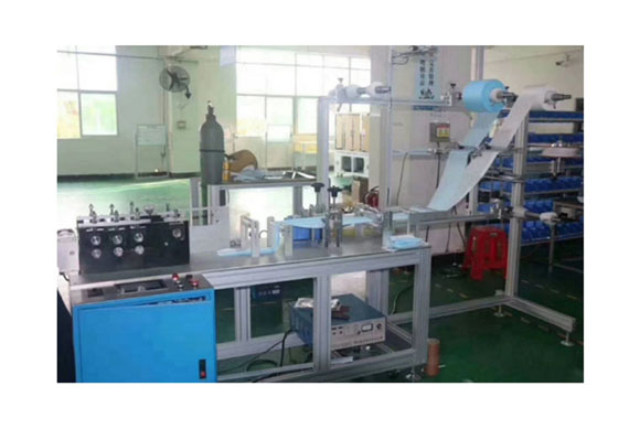 semi automatic mask production machine