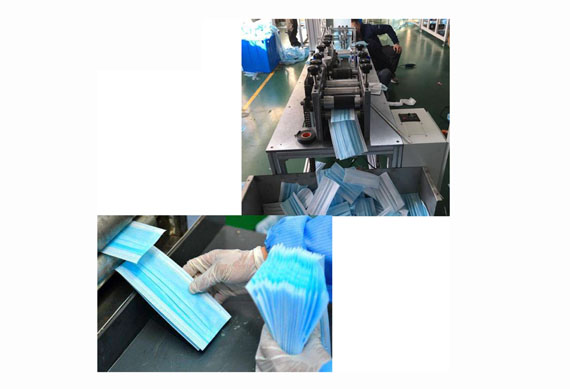 semi automatic mask production machine