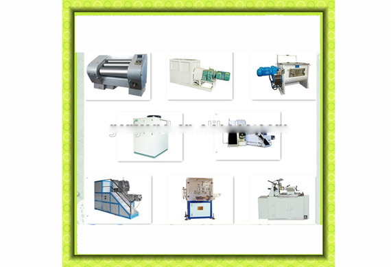 Small size toilet soap processing plant