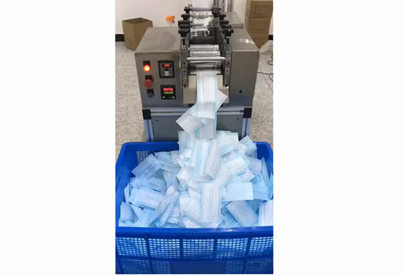 semi automatic disposable face mask machine