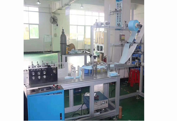 semi automatic disposable face mask machine