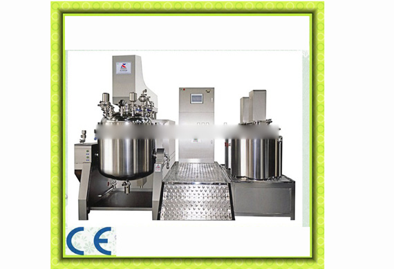 Commercial toothpaste vacuum homogenizer / toothpaste high shear homo mixer