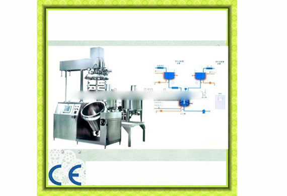 Commercial toothpaste vacuum homogenizer / toothpaste high shear homo mixer