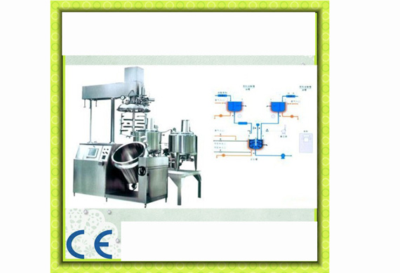 Dental cream vacuum emulsifying equipment / toothpaste homogenizer