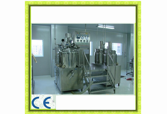 Dental cream vacuum emulsifying equipment / toothpaste homogenizer