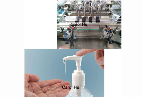 complete small hand sanitizer gel machine