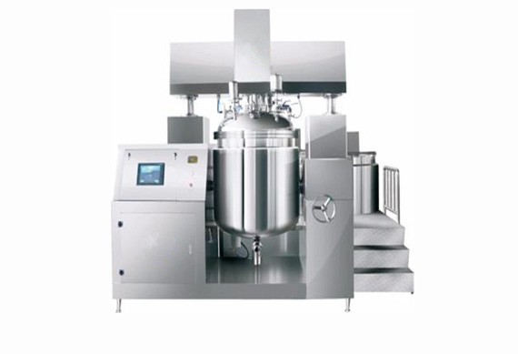 Shaving cream vacuum emulsifier / cosmetic cream vacuum homogenizer