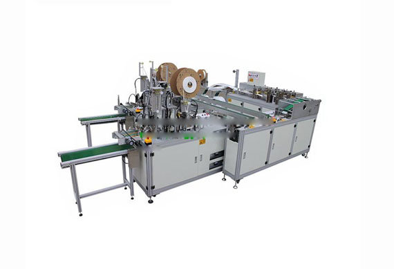 Disposable three-layer three layers mask making machine