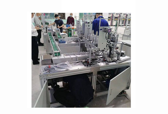 Medical mask manufacturing machine