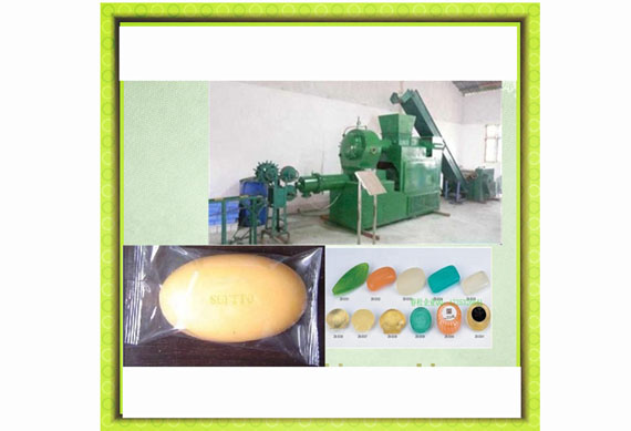 Small Soap Bar Making Machines/ Duplex Vacuum Plodder to Give Soap Bars