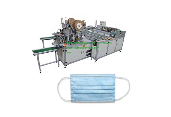 semi automatic disposable medical mask plant