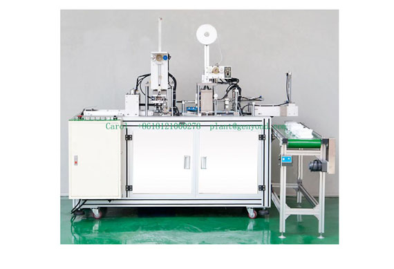 semi automatic disposable medical mask plant