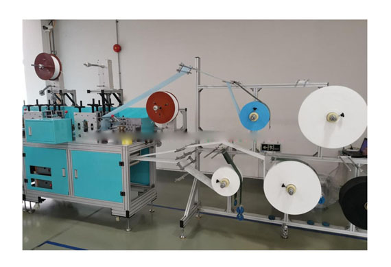 semi automatic disposable medical mask plant