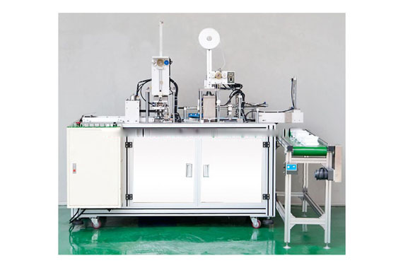 Semi automatic disposable mask machine