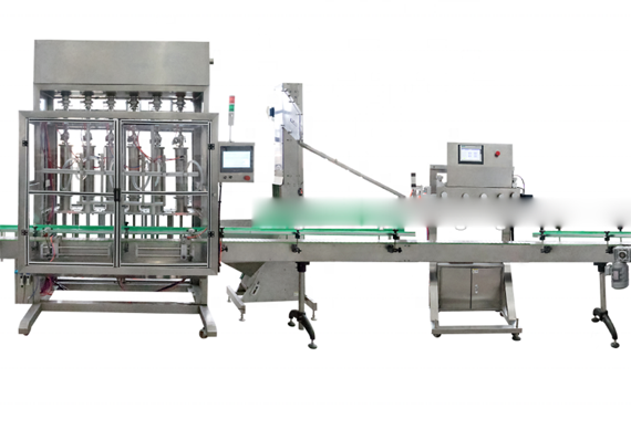 Full automatic lubricant oil filling capping and labeling machinery