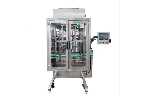 Automatic lotion filling machine for plastic bottles glass bottles