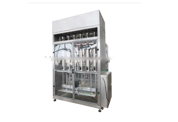 Automatic wine filling machine with video