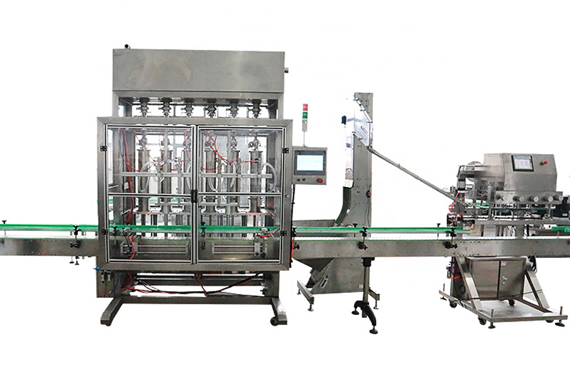 automatic fruit jam filling capping and labeling machine with video