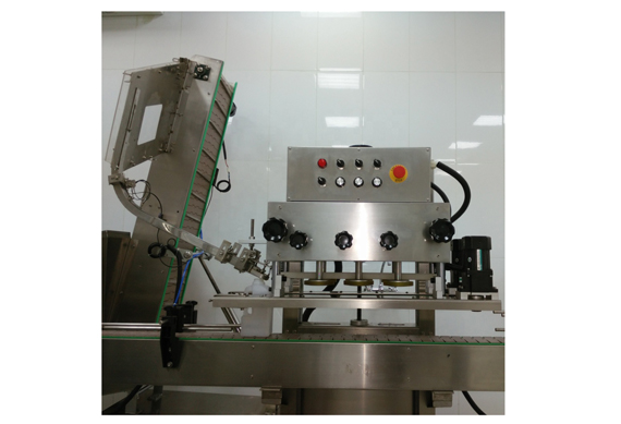 Auto 1 kg coffee powder filling and capping machine