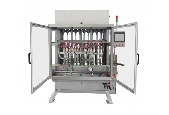 Full automatic bottling and capping machine for big volume plastic bottle with video