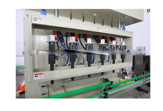 Full automatic bottling and capping machine for big volume plastic bottle with video