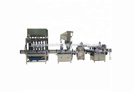 manufacturer sale Yogurt bottle filling capping labeling machine with VIDEO