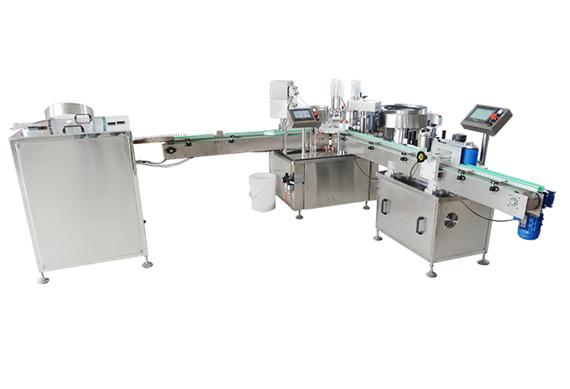 Full automatic 3ml-30ml 30-120ml glass bottle&plastic bottle vial filling capping machine with video