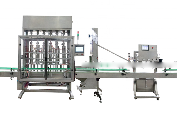 Automatic high speed liquid soup filling machine with video