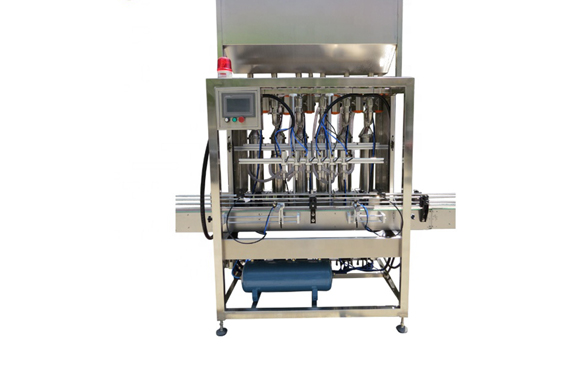 Pneumatic piston edible oil filling machine automatic