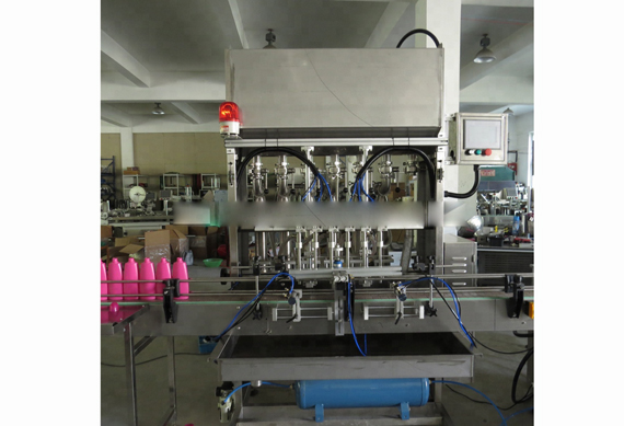 Shanghai factory toilet cleaning liquid filler machine toilet cleaner filler toilet cleaning liquid filling machine