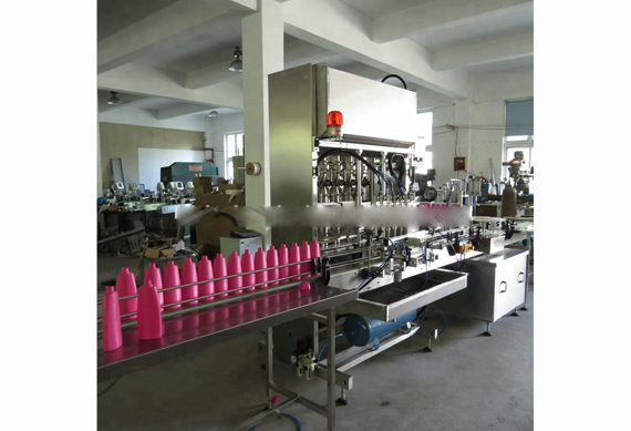 Shanghai factory toilet cleaning liquid filler machine toilet cleaner filler toilet cleaning liquid filling machine