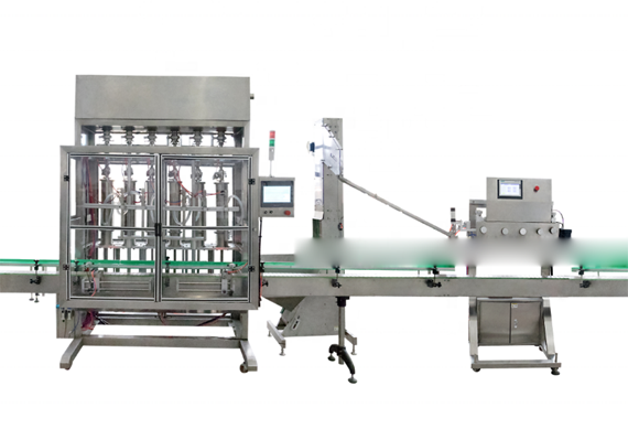 Automatic cotton oil bottle washing filling packing machines equipment