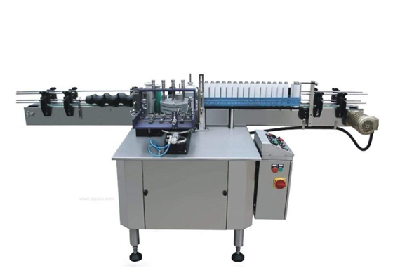 Manufacturer price for square bottle labeling machine with video