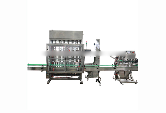 automatic tomato sauce bottle filling capping and labeling machine