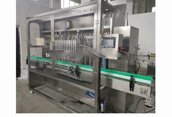 automatic tomato sauce bottle filling capping and labeling machine