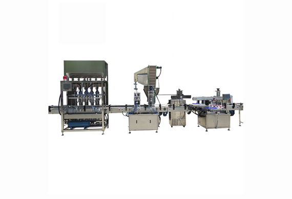 Automatic 5 litre liquid linear filling machine