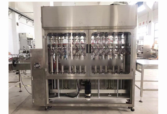 Automatic 5 litre liquid linear filling machine