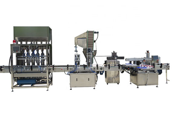 Automatic cream bottling machine