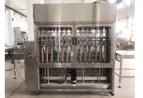 automatic mayonaise plastic jar filling machine