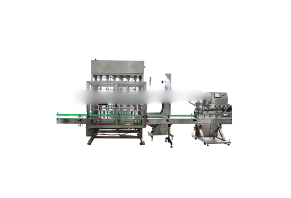 Chemical Application and New Condition 4 heads automatic gravity bottle filling machine