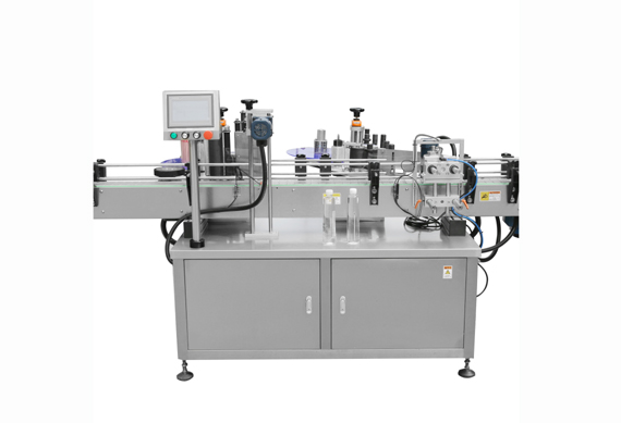 Automatic self adhesive round bottle labeling machine