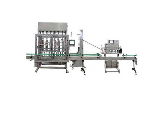 factory price automatic refined soybean oil bottle filling machine