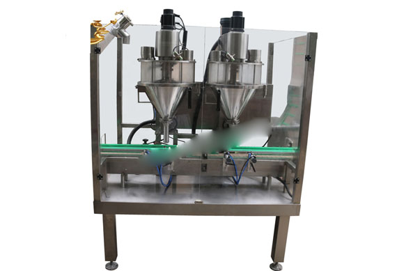 Auto 1kg milk powder filling and capping machine