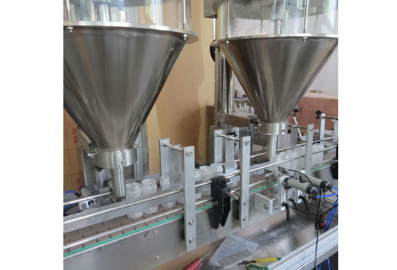 Auto 1kg milk powder filling and capping machine