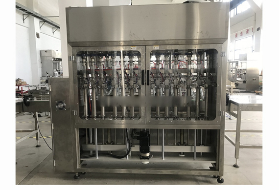 Automatic liquid soup filling machine